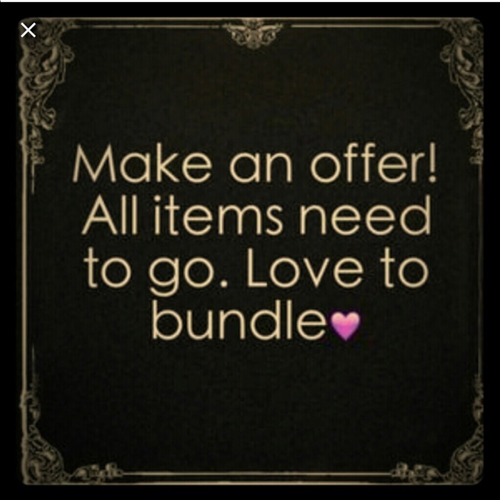 Bundle 5 items for $20! Moving sale!